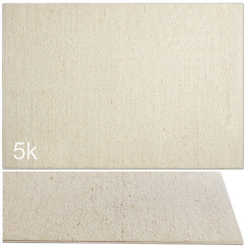 Carpet set 9158 - Hand-knotted Wool Soft Rug - 5k 3D model