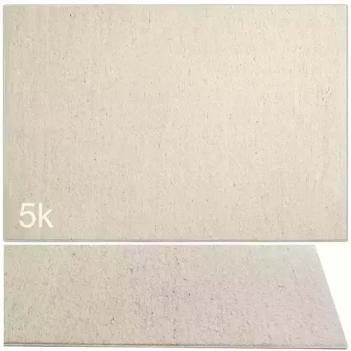 Carpet set 9158 - Hand-knotted Wool Soft Rug - 5k