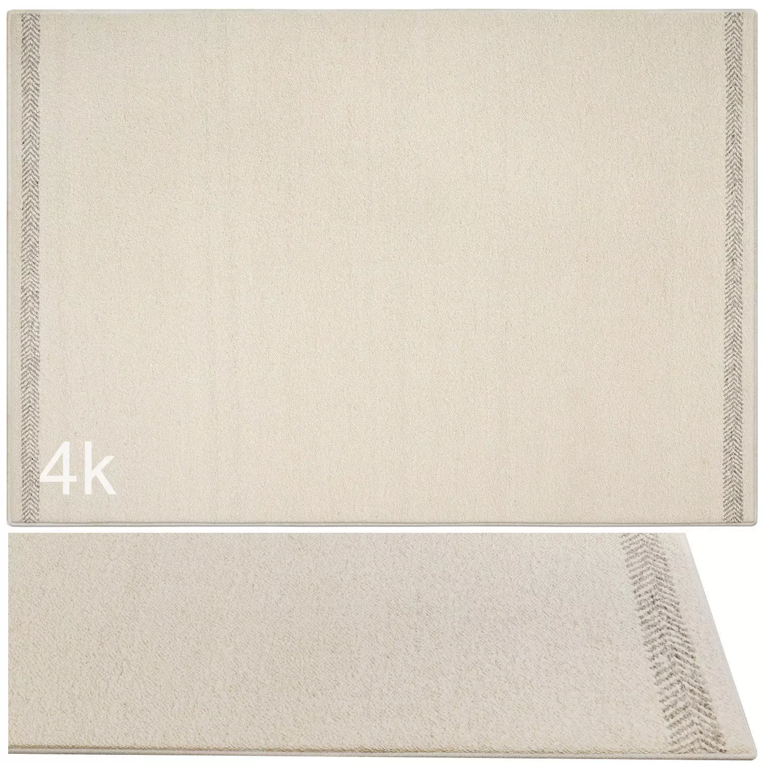 Carpet set 9157 - Hand-knotted Wool Soft Rug - 4k 3D model_0