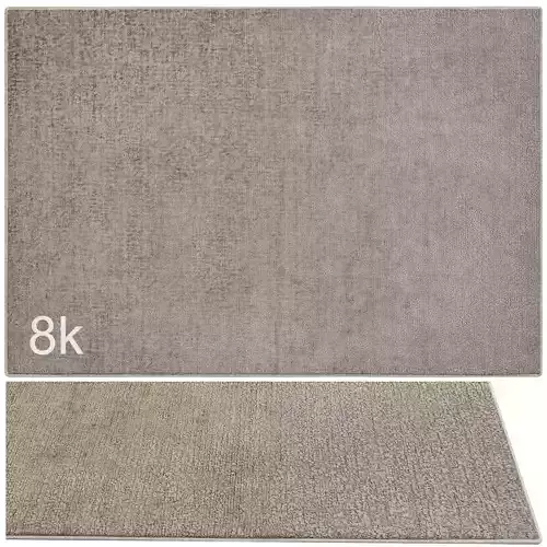 Carpet set 9155 - Hand-knotted Wool Soft Rug - 8k