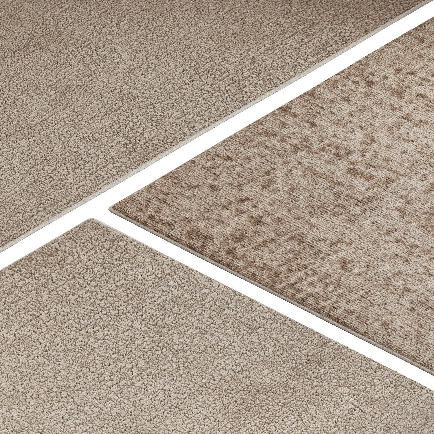 Carpet set 9155 - Hand-knotted Wool Soft Rug - 8k 3D model_2