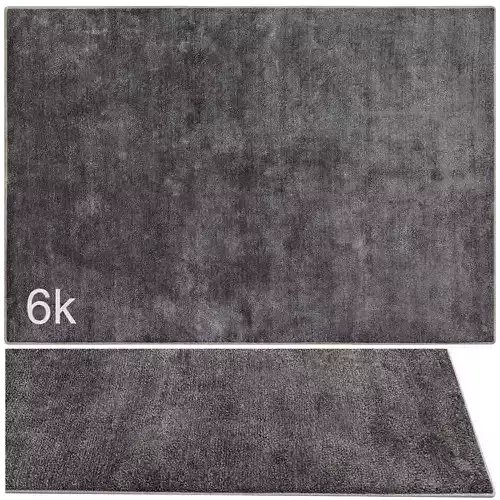 Carpet set 9148 - Hand-knotted Wool Gray Rug - 6k
