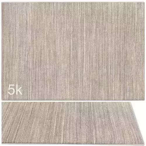 Carpet set 9141 - Hand-knotted Wool Soft Rug - 5k