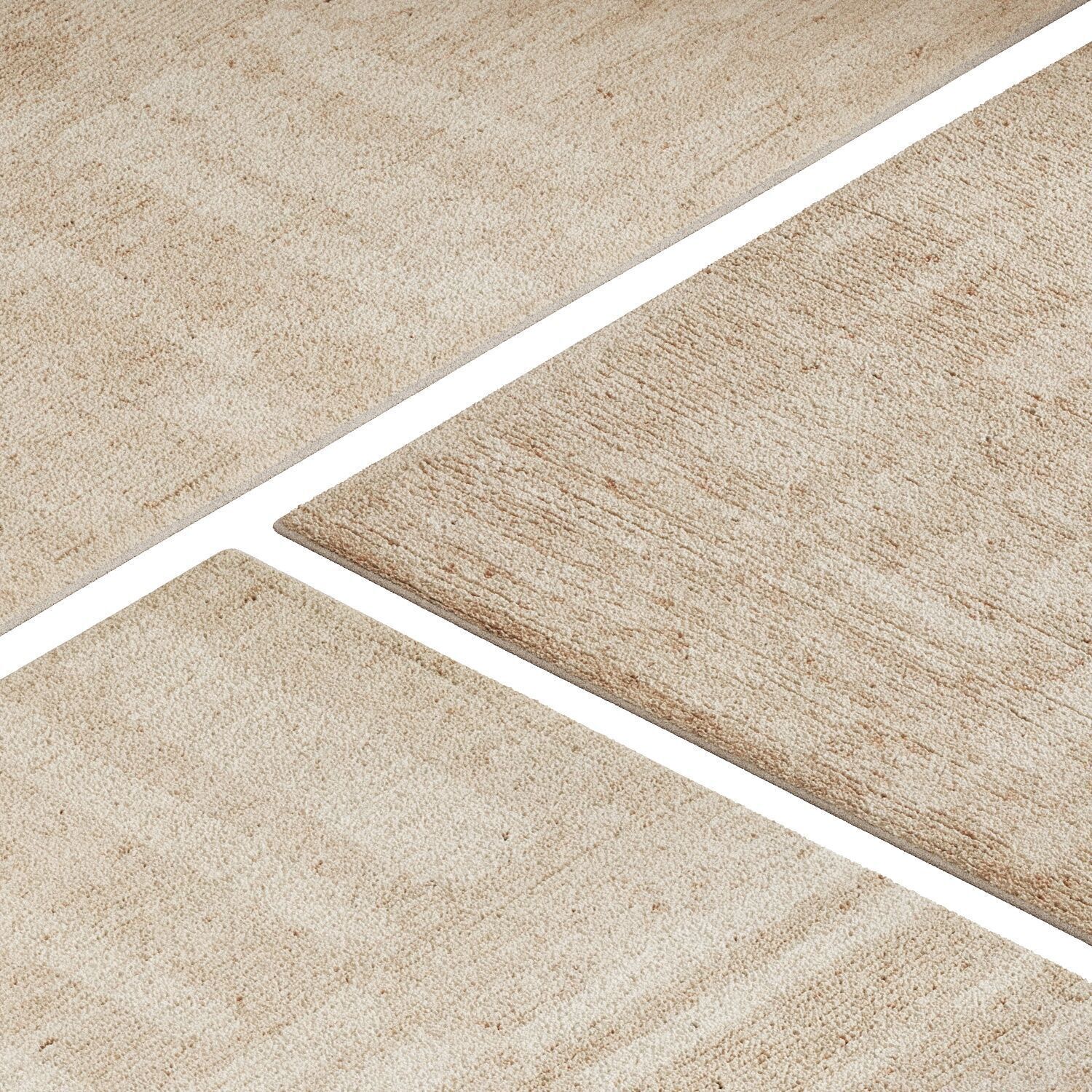 Carpet set 9132 - Hand-knotted Franklin Rug - 5k 3D model_2