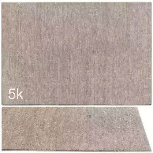 Carpet set 9128 - Hand-knotted Wool Soft Rug - 5k