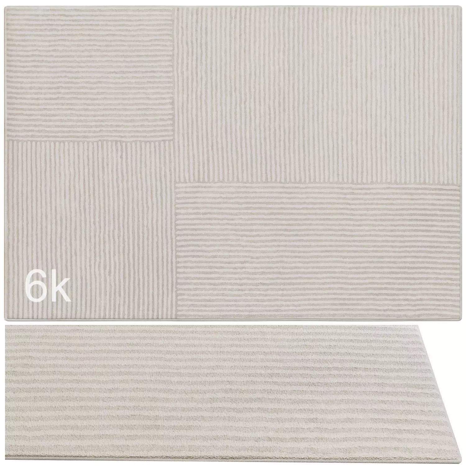 Carpet set 9121 - Hand-knotted Wool Rug - 6k 3D model_0