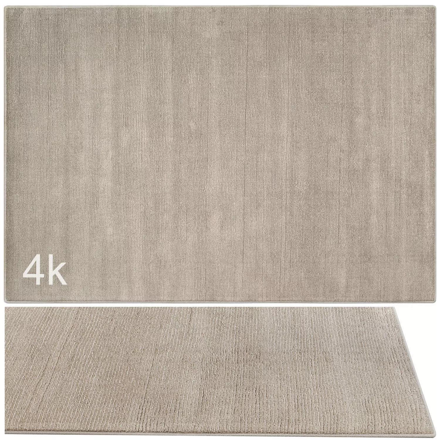 Carpet set 9112 - Wool Himalaya Collection Rug - 4k 3D model_0