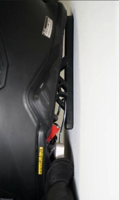 Motorcycle helmet hanger 3D print model_1