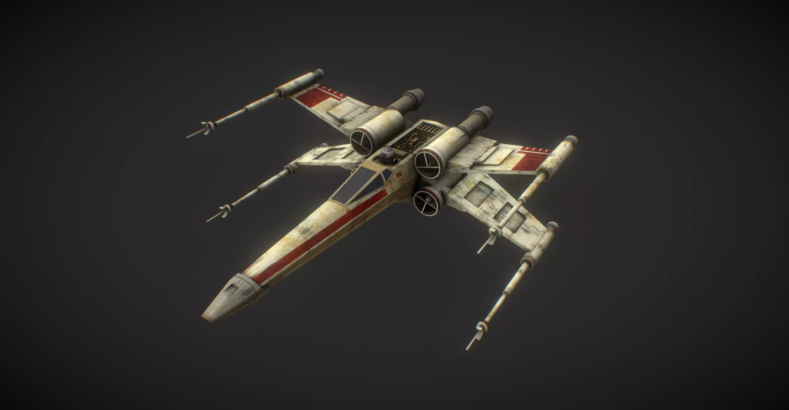 X-Wing 3D model