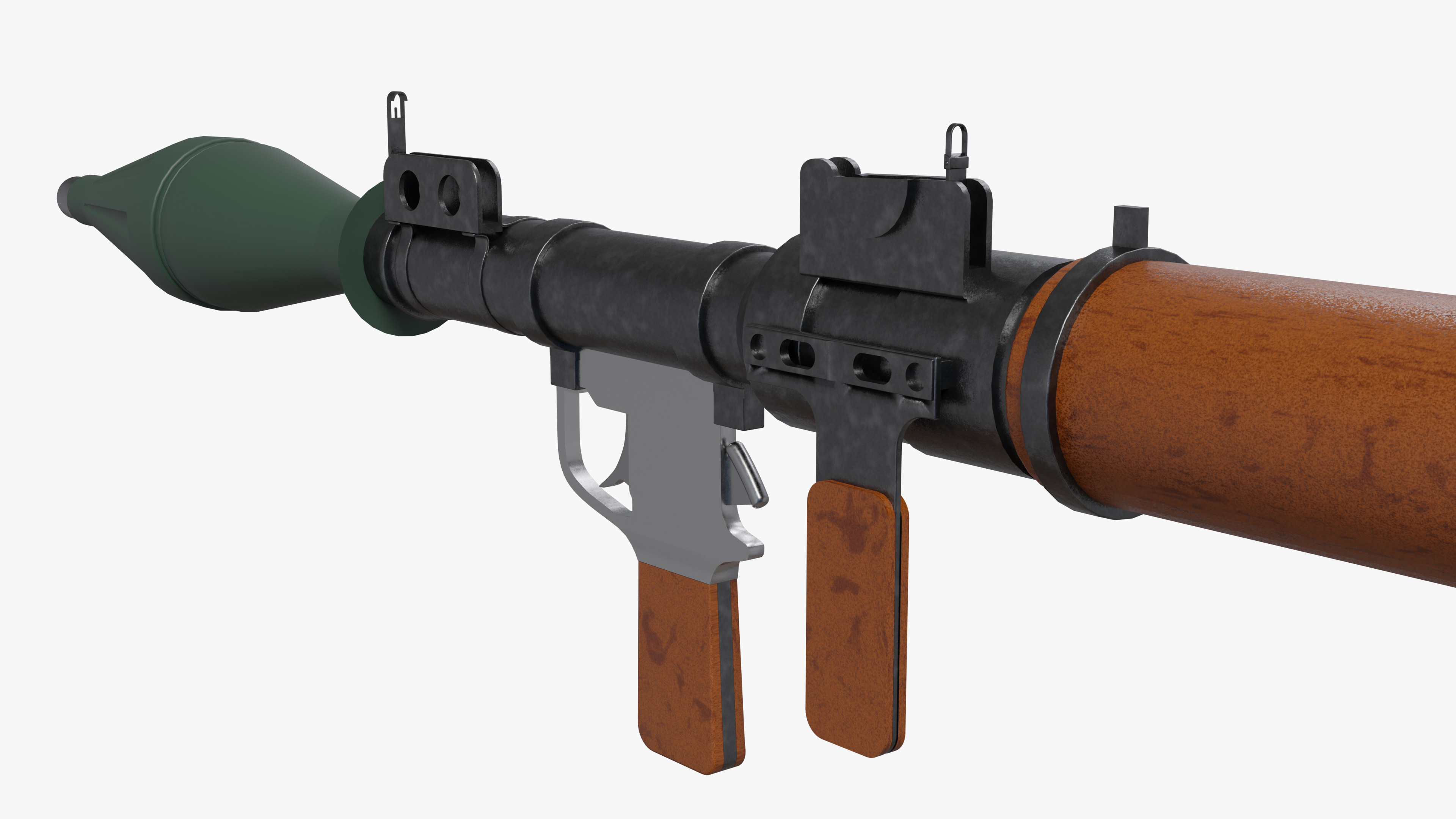 RPG-7 Launcher 3D model_6