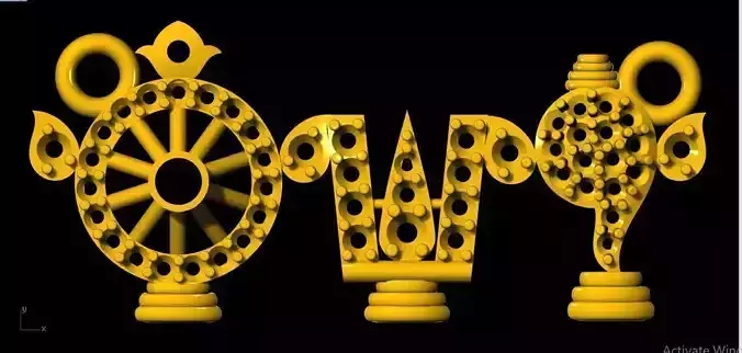 balaji pendant 3dm file