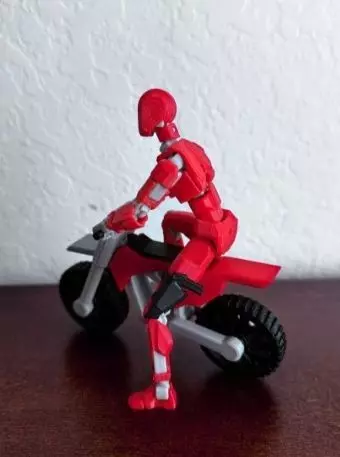 Motorcycle dummy  3D print model_0