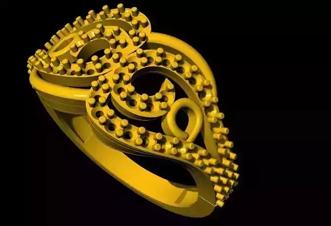 diamond ring 3dm file