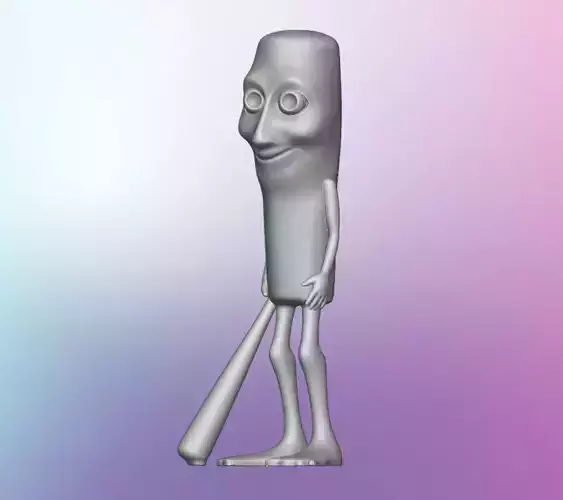 Tung Tung Tung Sahur Printable 3D Model No AI