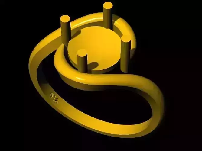 diamond ring 3dm file