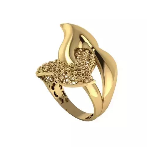 Lightweight Fusion Ring  Ready for Casting TR04