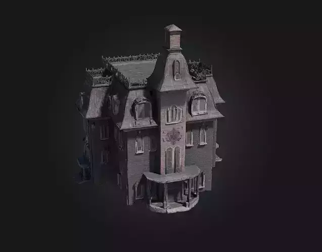 Haunted Manor Timeless Terror in a Grand Forgotten Home