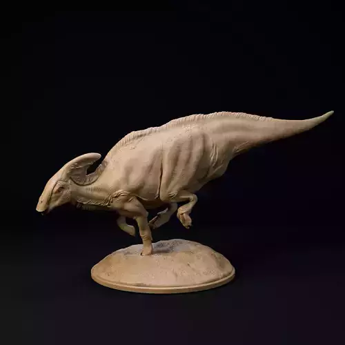 Charonosaurus 32mm scale pre-supported dinosaur