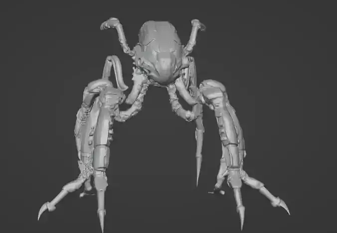 Dark Techno Arachknight Legs - STL for 3D Printing