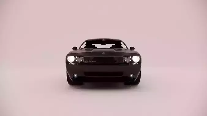 Dodge Challenger SRT8 3D HQ Model