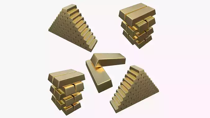 Gold Bar Set 