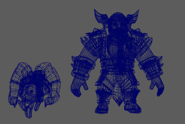 Warcraft Elite Musketeer High Model Low-poly 3D model_8