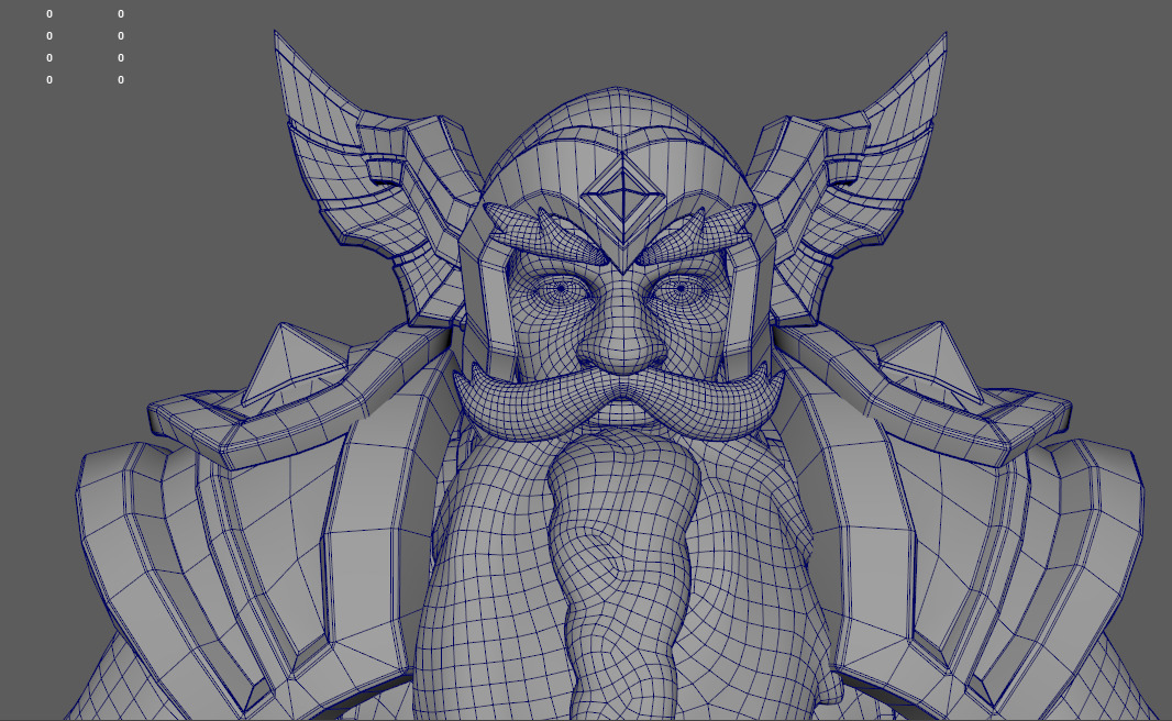 Warcraft Elite Musketeer High Model Low-poly 3D model_6