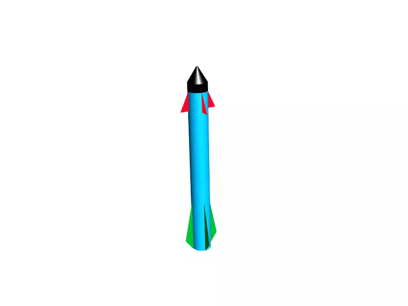 3D Model Rocket 3D model_0