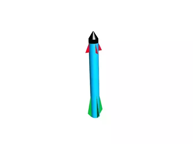 3D Model Rocket 