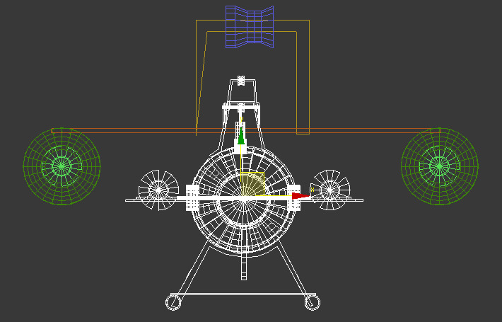 3D Model of Underwater Robot -AUV 3D model_2