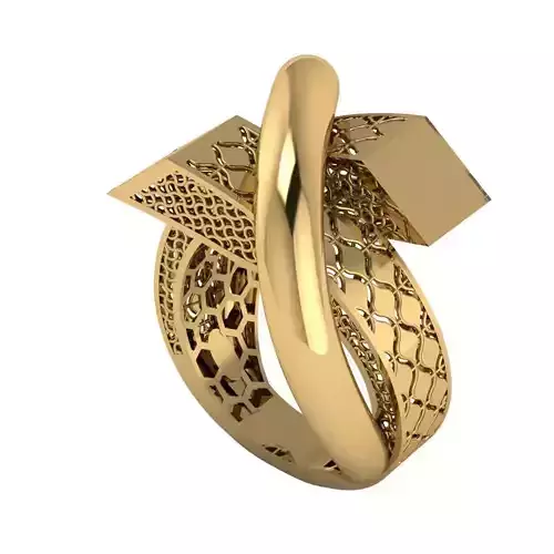 Lightweight Fusion Ring  Ready for Casting TR025