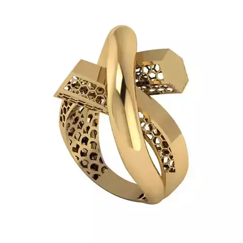 Lightweight Fusion Ring  Ready for Casting TR024