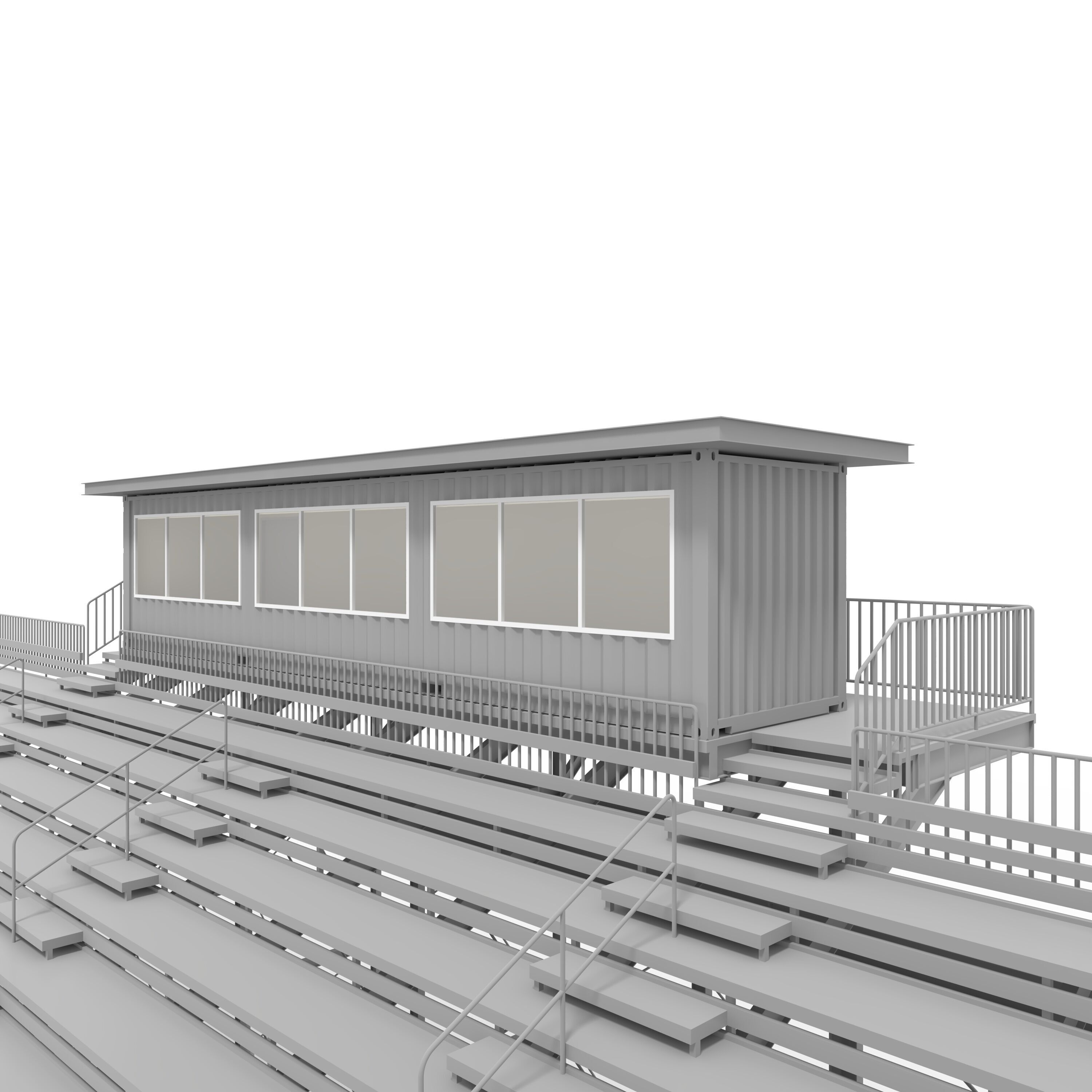 Bleachers 49 3D model_54