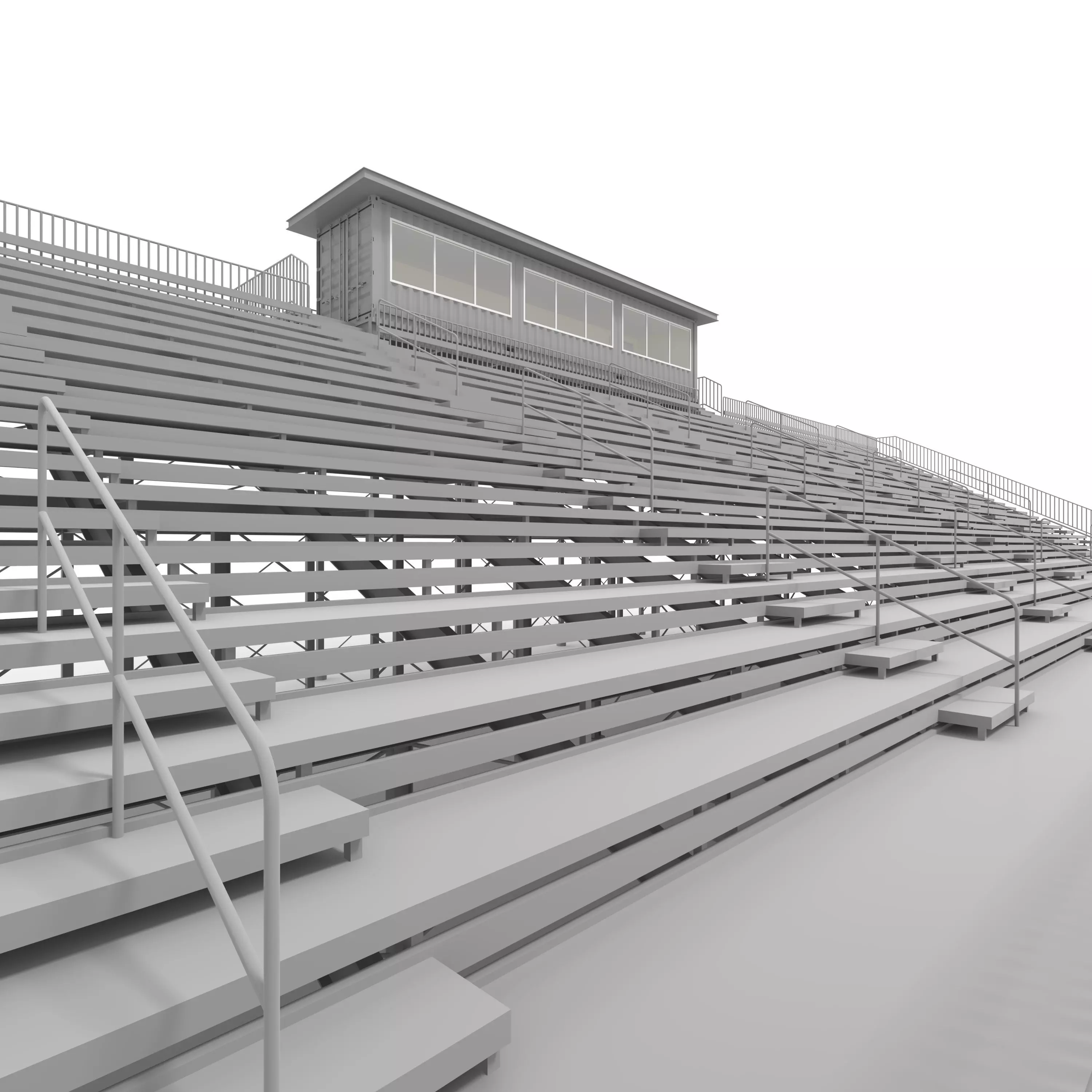 Bleachers 49 3D model_0