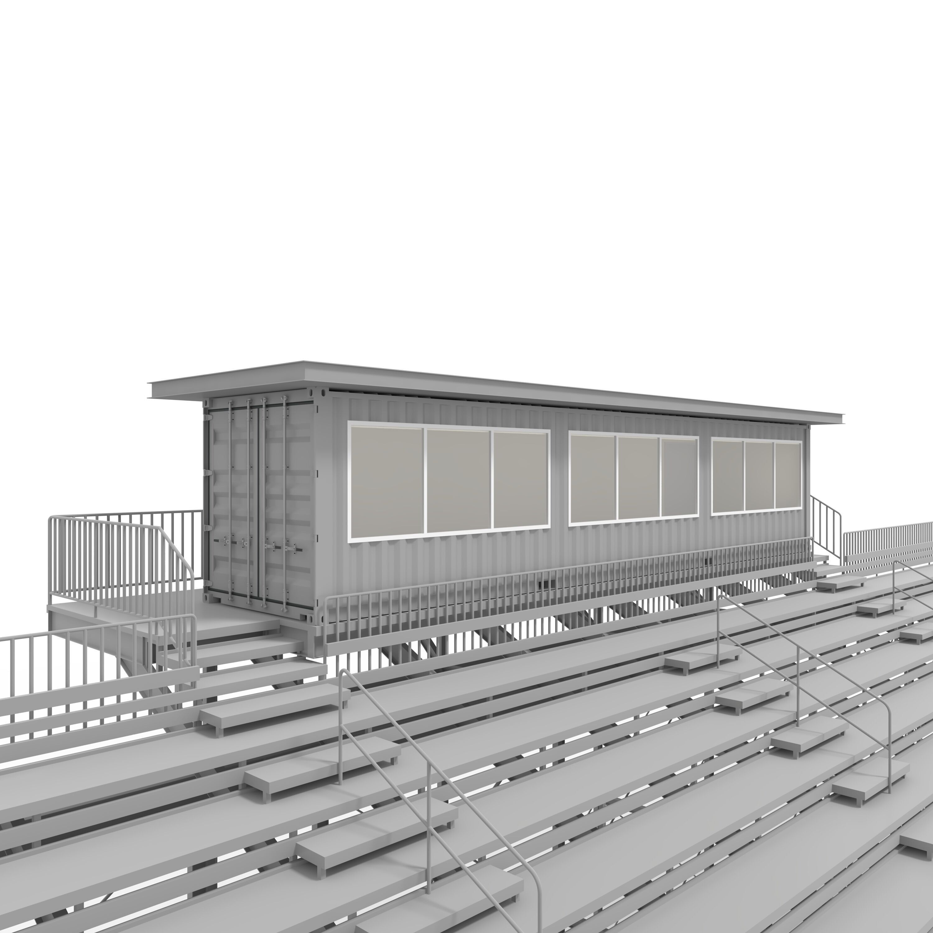 Bleachers 49 3D model_50
