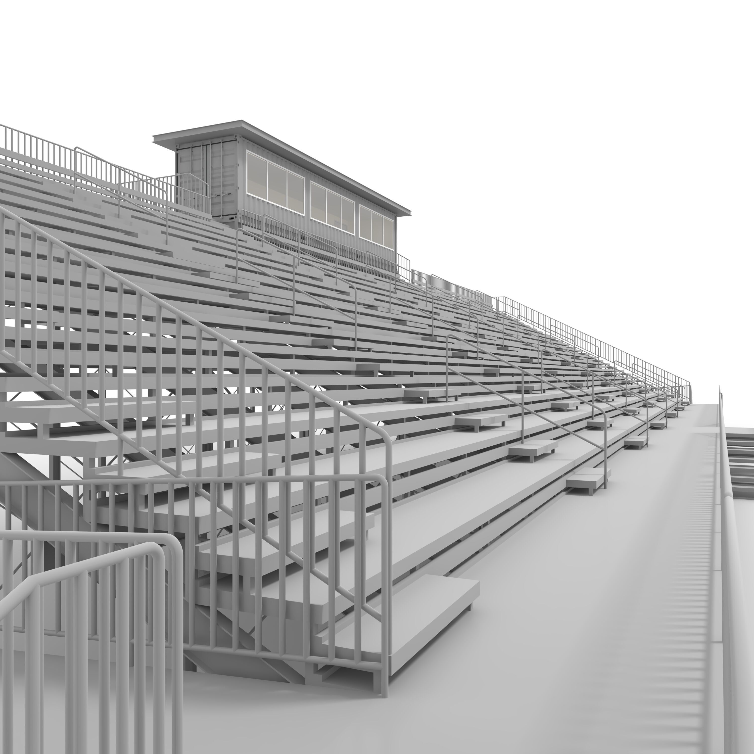 Bleachers 49 3D model_38