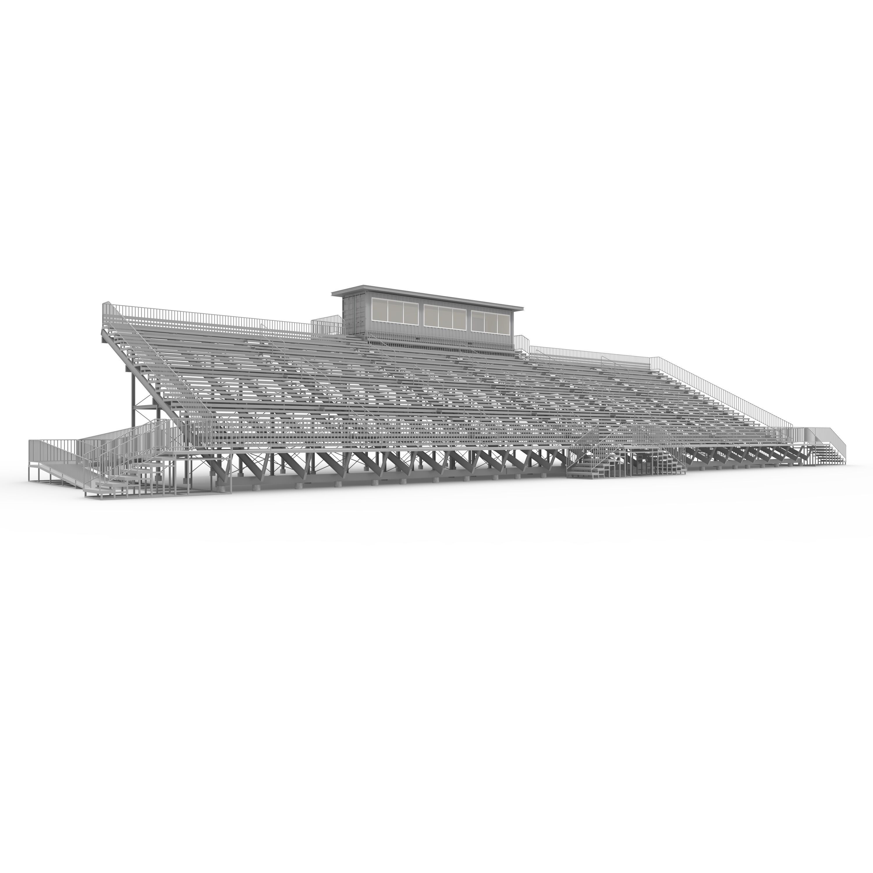 Bleachers 49 3D model_14