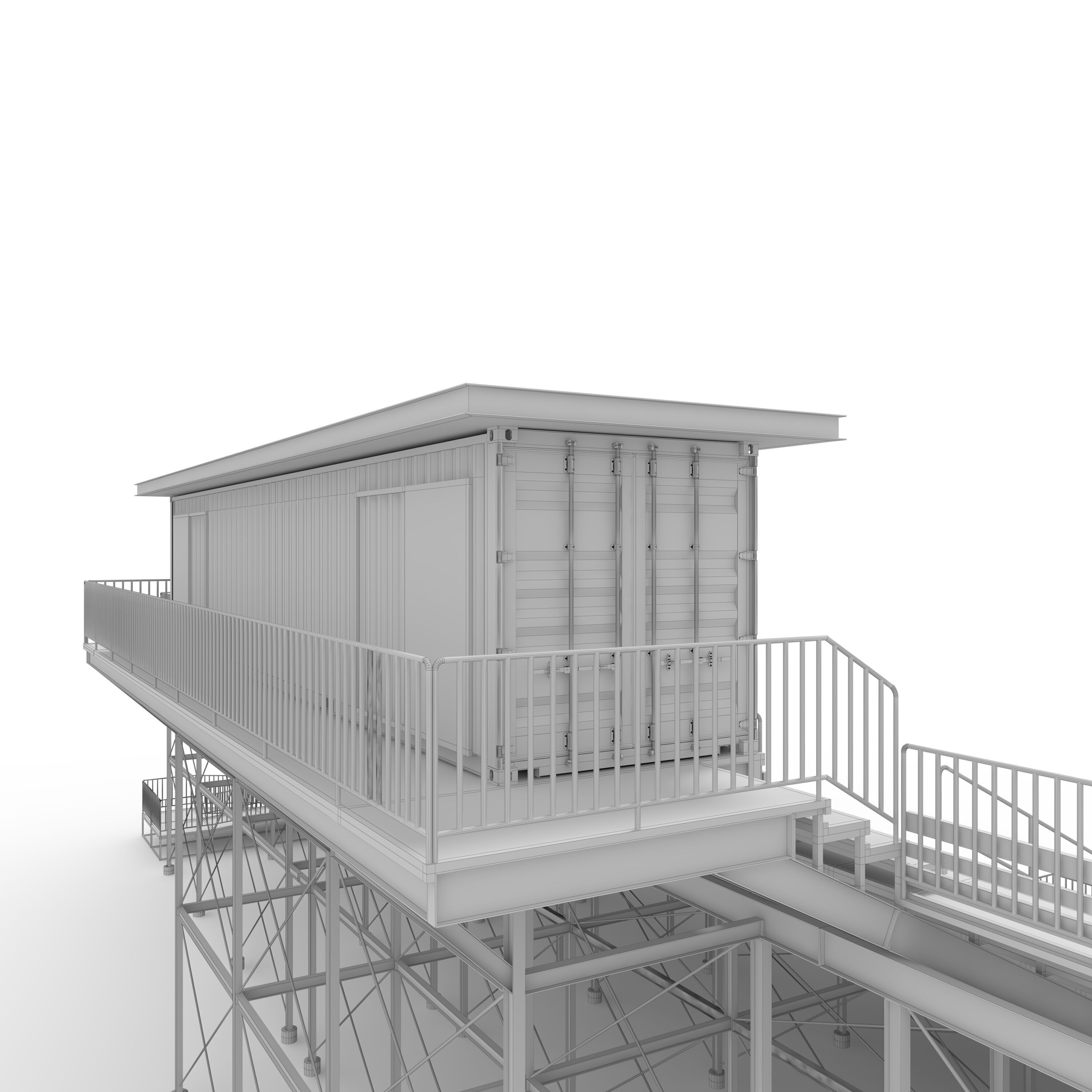 Bleachers 49 3D model_49