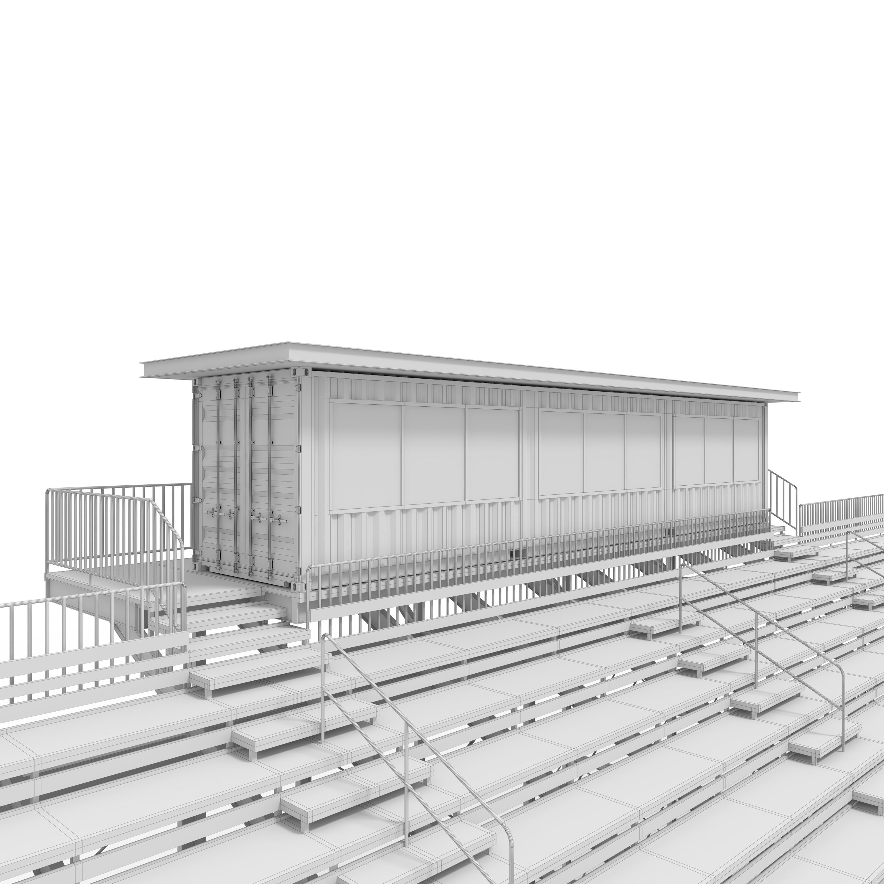 Bleachers 49 3D model_51