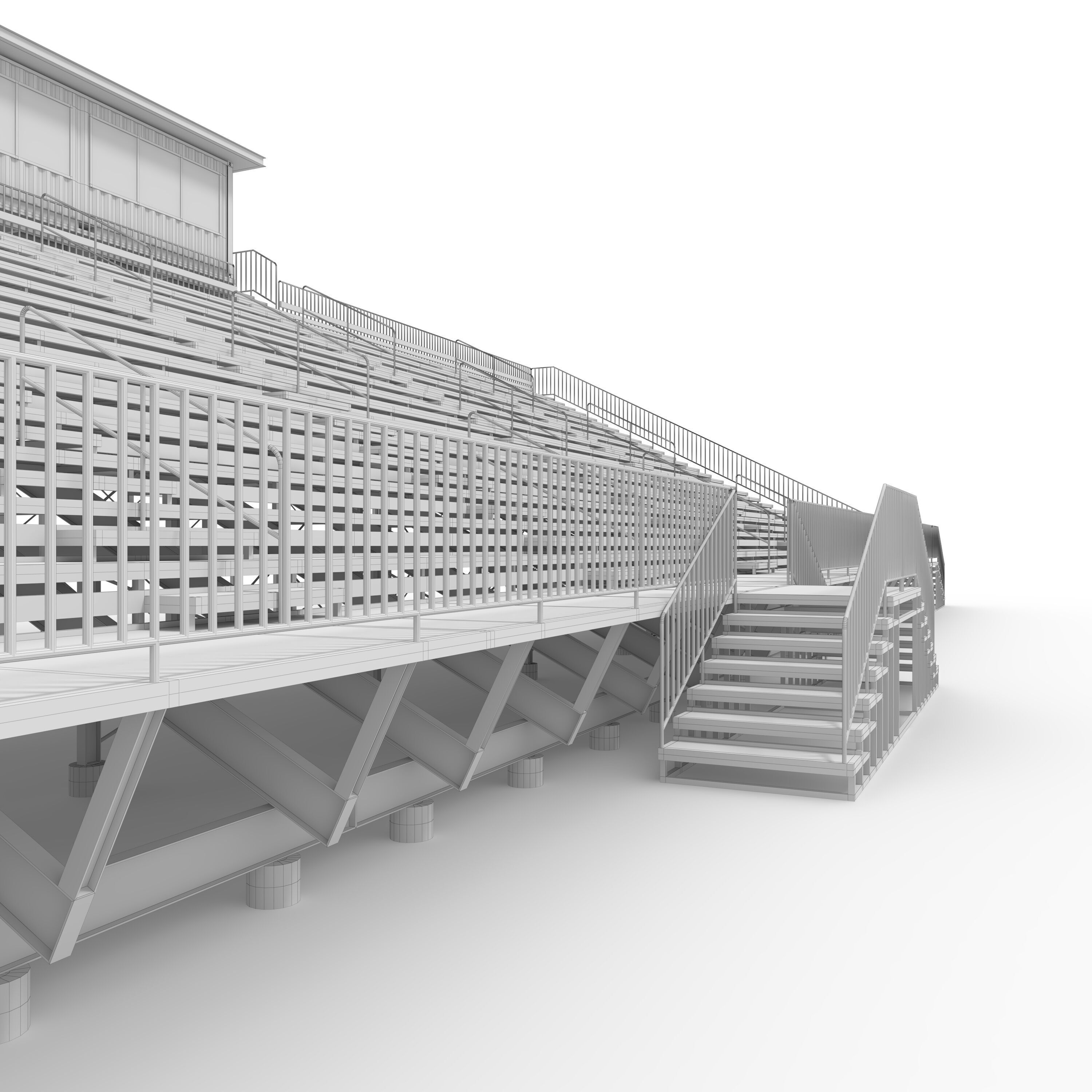 Bleachers 49 3D model_29