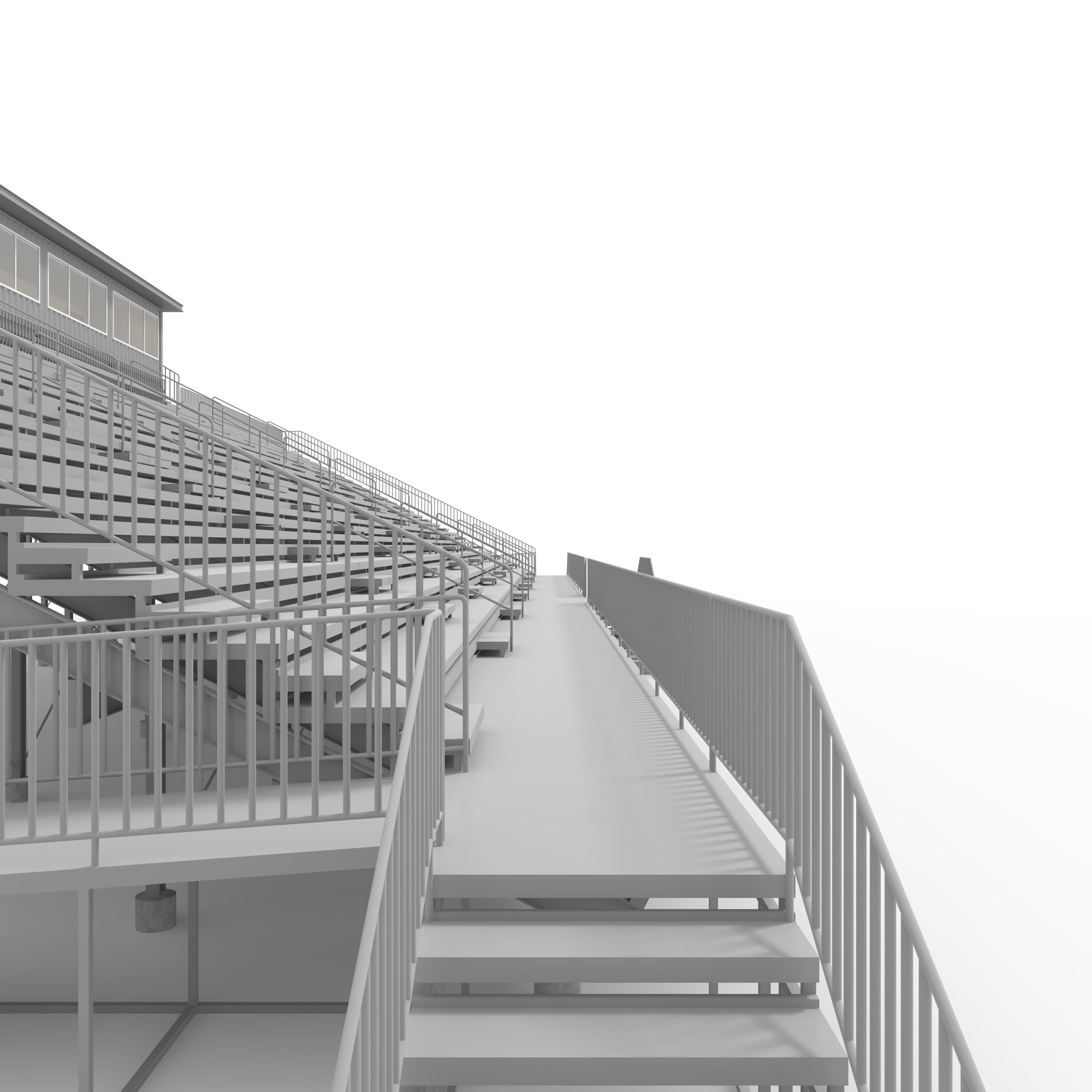 Bleachers 49 3D model_36