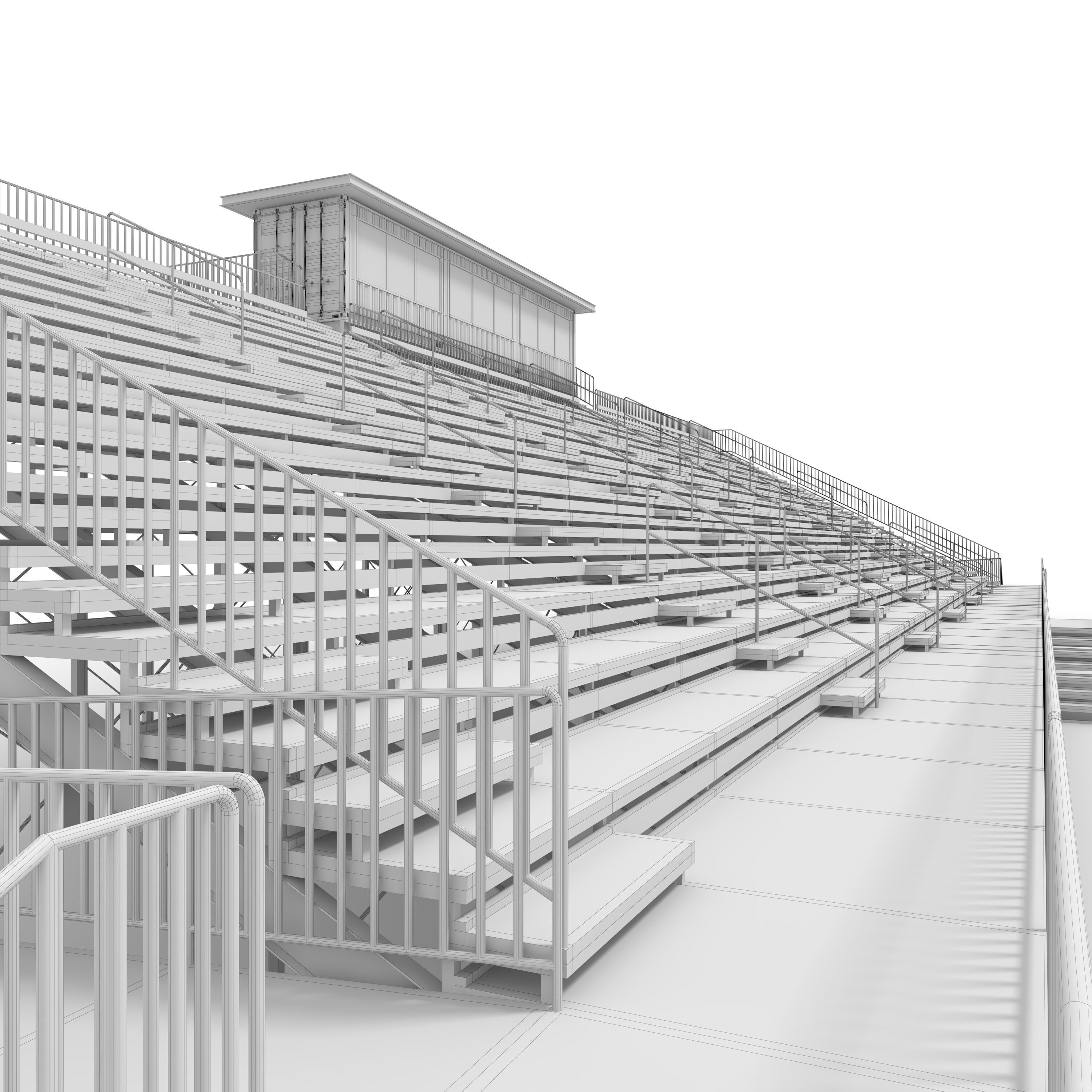Bleachers 49 3D model_39