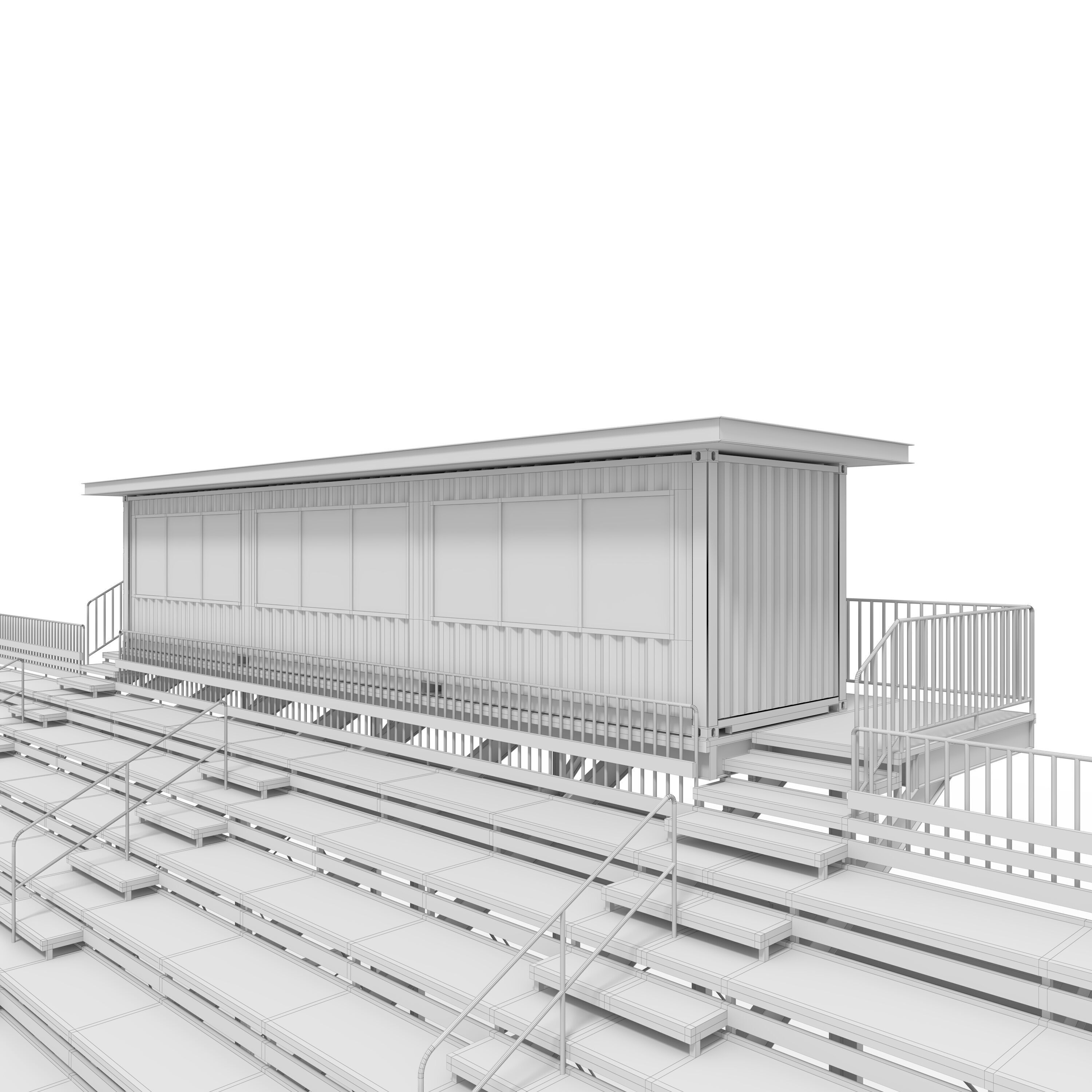 Bleachers 49 3D model_55