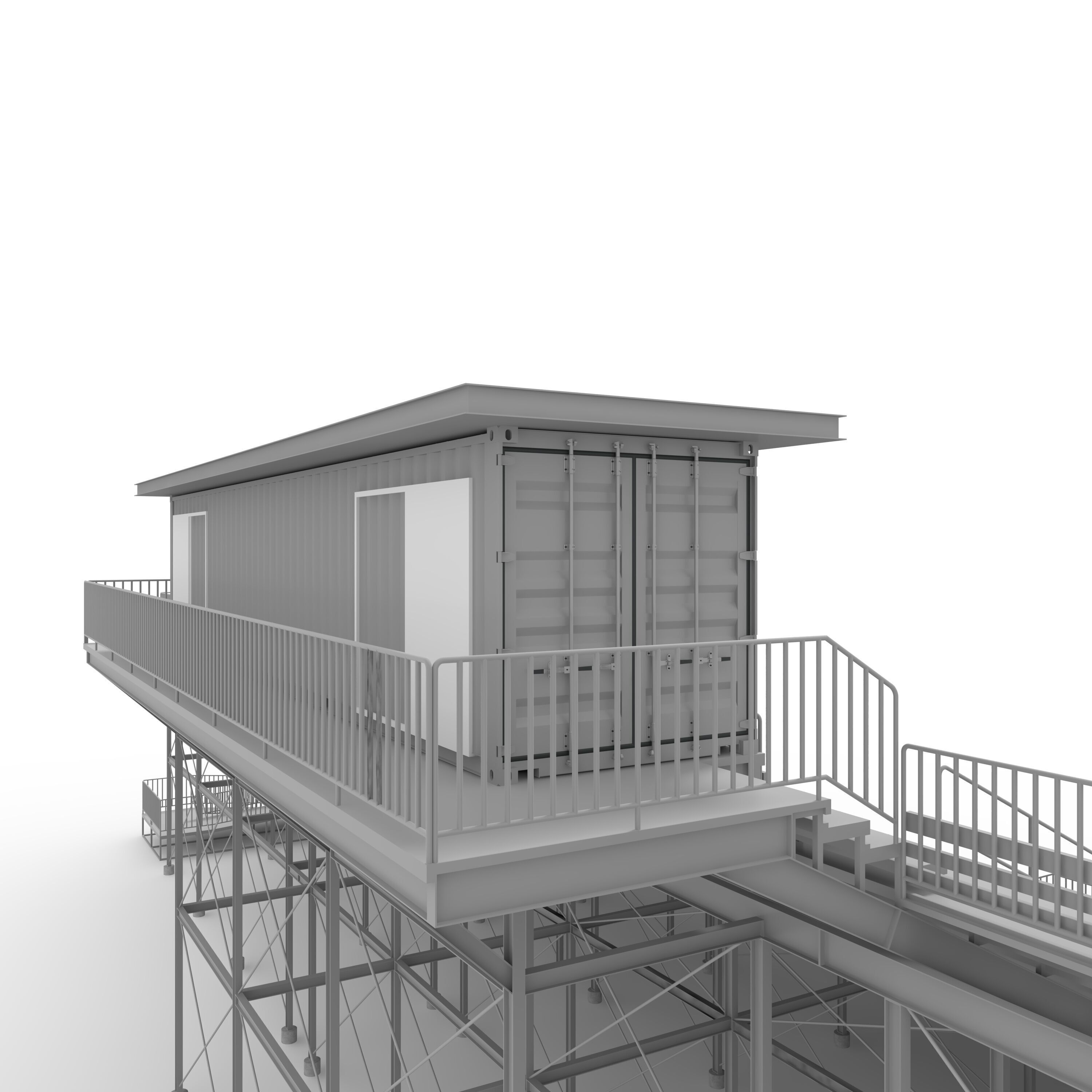 Bleachers 49 3D model_48