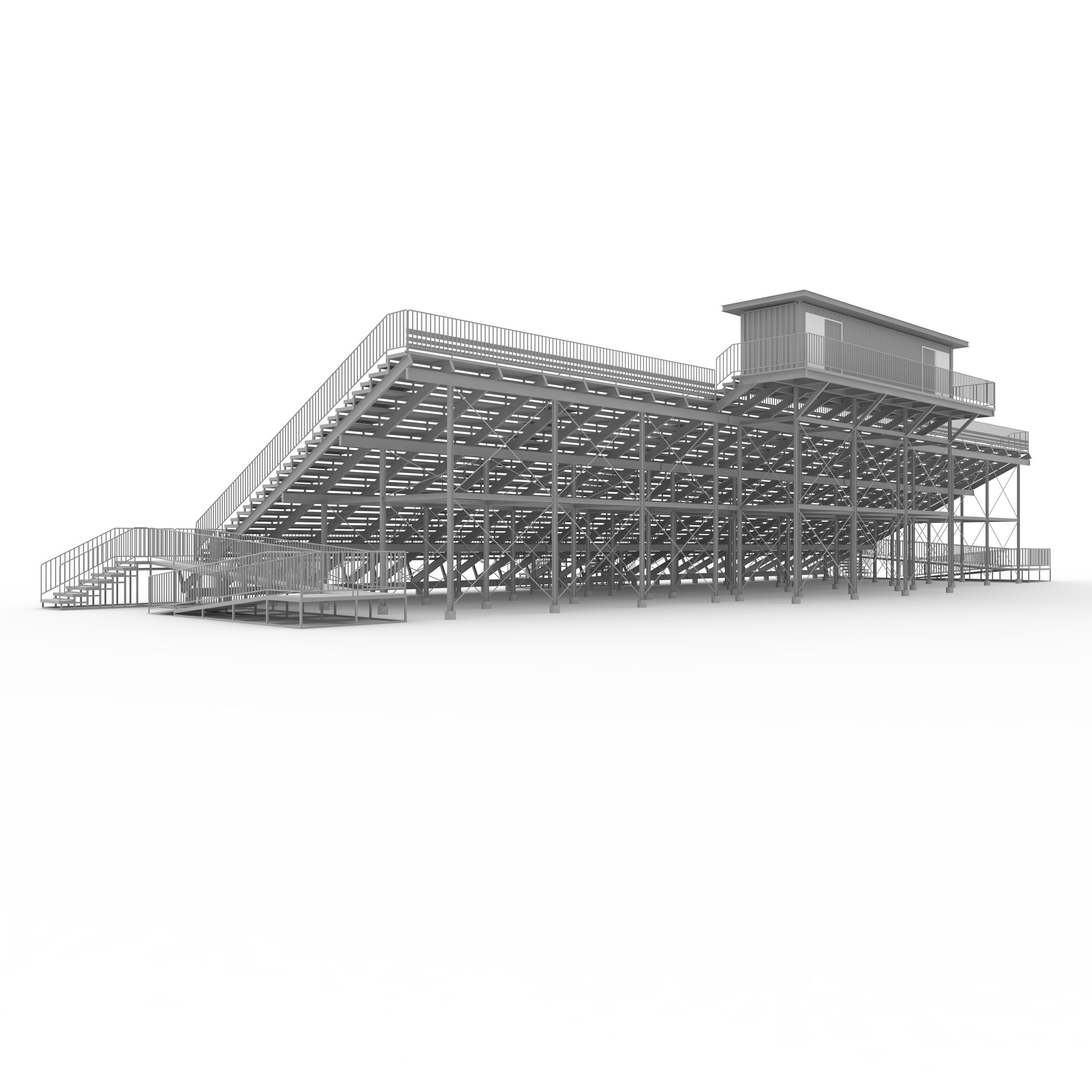 Bleachers 49 3D model_22