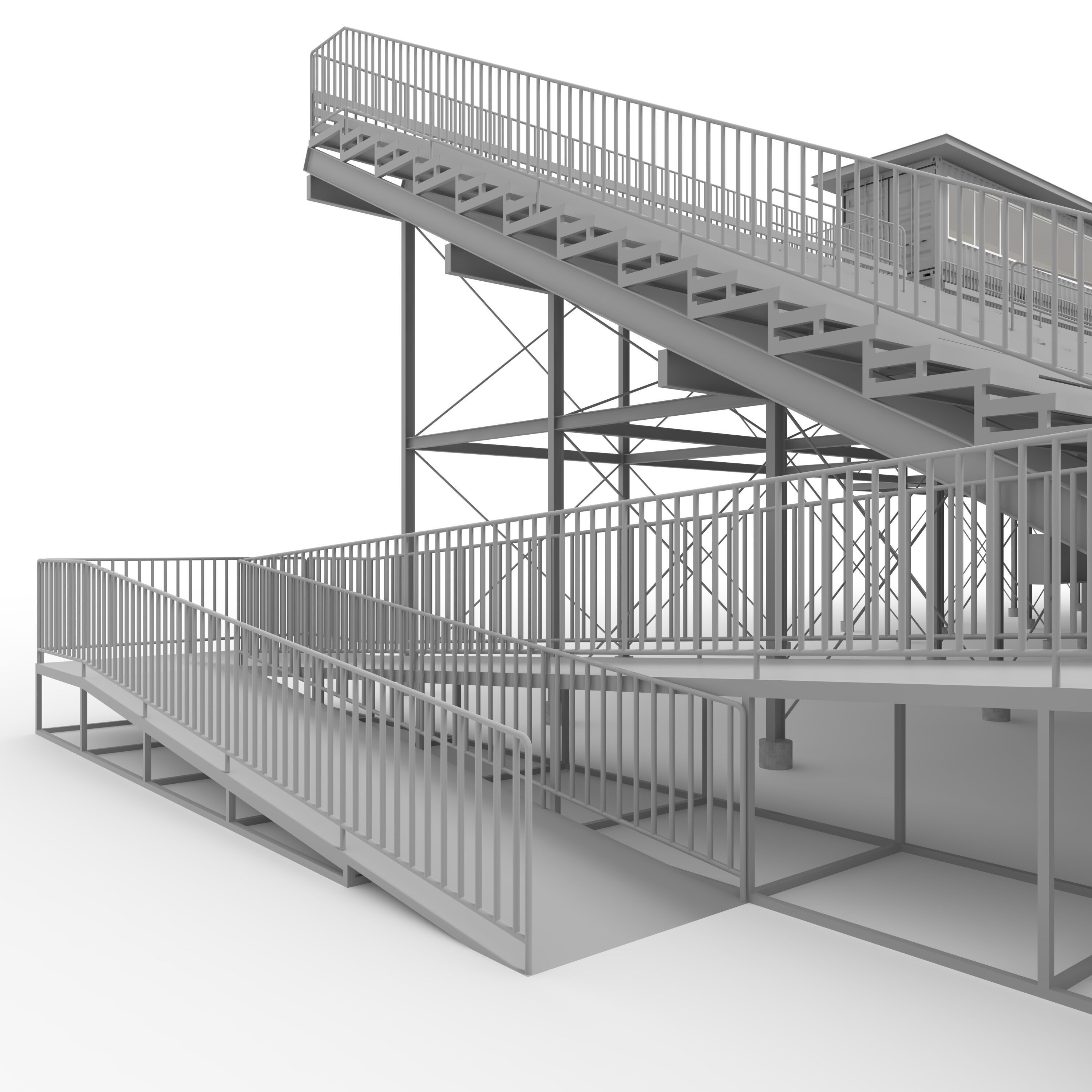 Bleachers 49 3D model_30