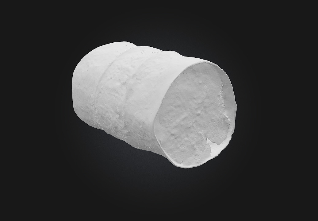 Rusty Barrel  Industrial Decay with Authentic Detail 3D model_7