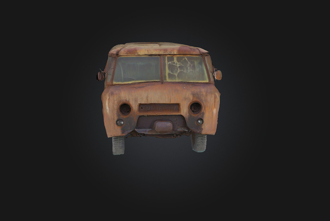 Rusty Relic Weathered Artifact from a Forgotten Past 3D model_2