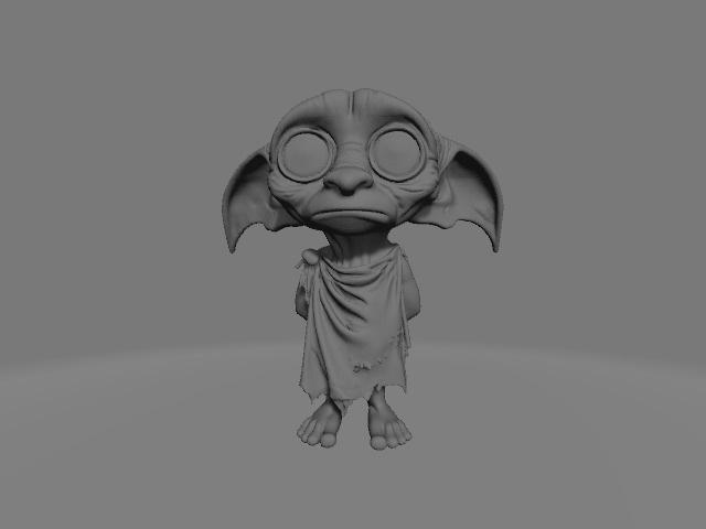 Dobby the House Elf   Emotional 3D print model_2