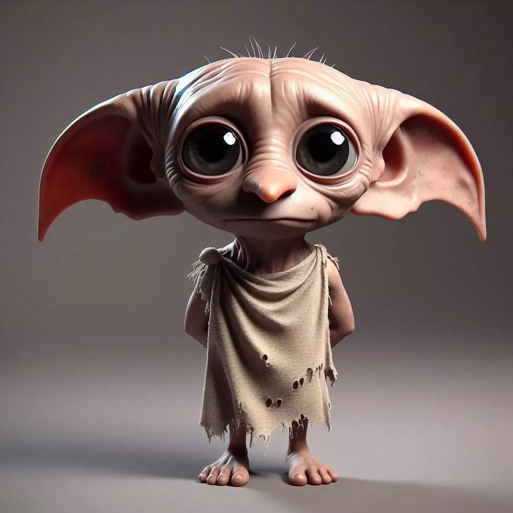 Dobby the House Elf   Emotional 3D print model_0